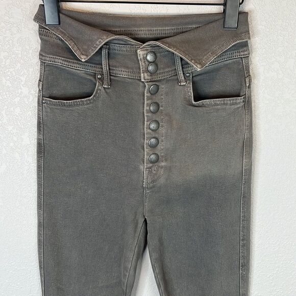 Mother The Swooner Exposed Snap Ankle- Second Chance Size/ Gray Size 26 - Picture 3 of 15